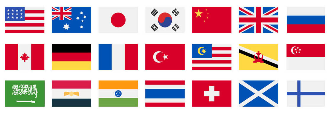 Flag in the world